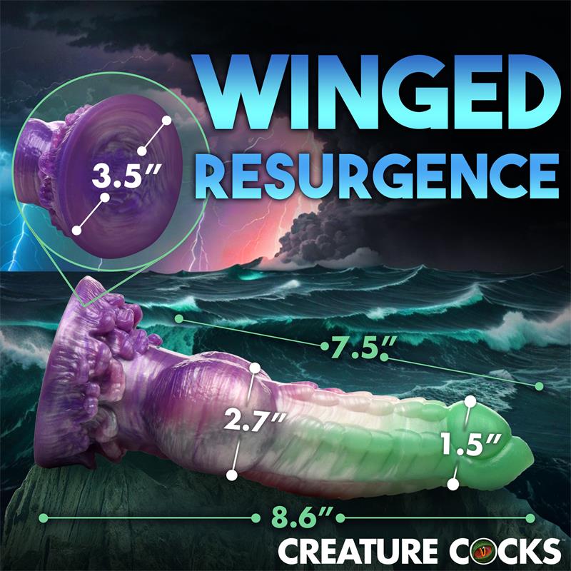 Aqua Phoenix Dildo Silicona