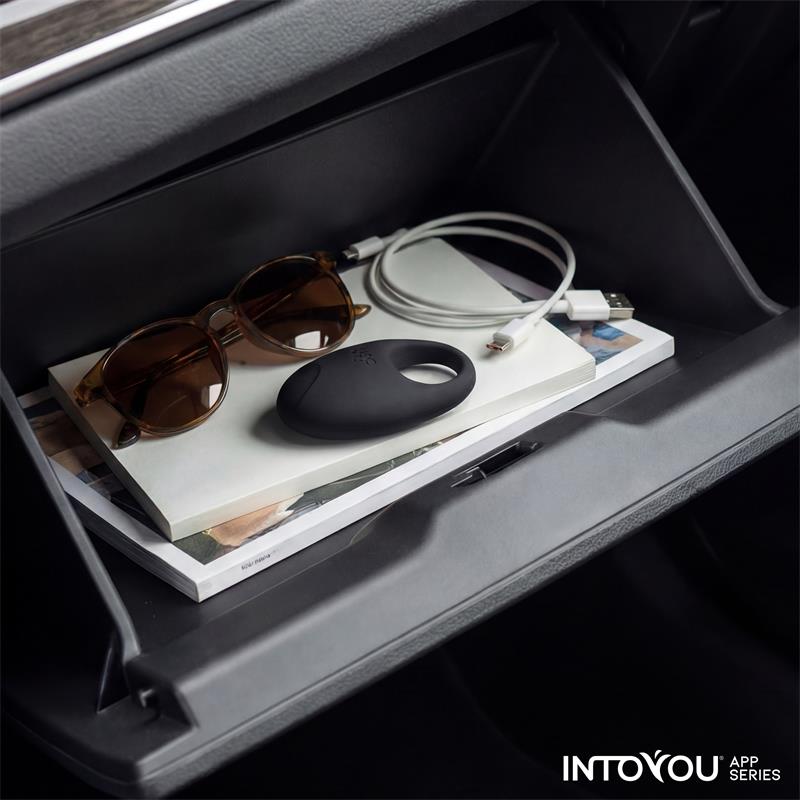 Ringo Anillo Vibrador con APP Unibody Negro