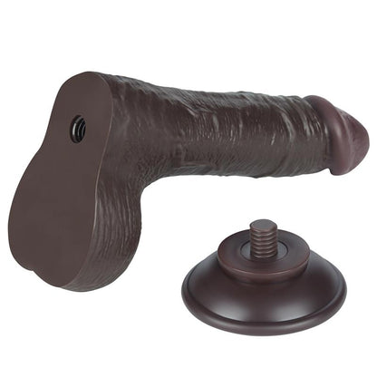 Dildo Dual Layer Piel Deslizante Retractil 75