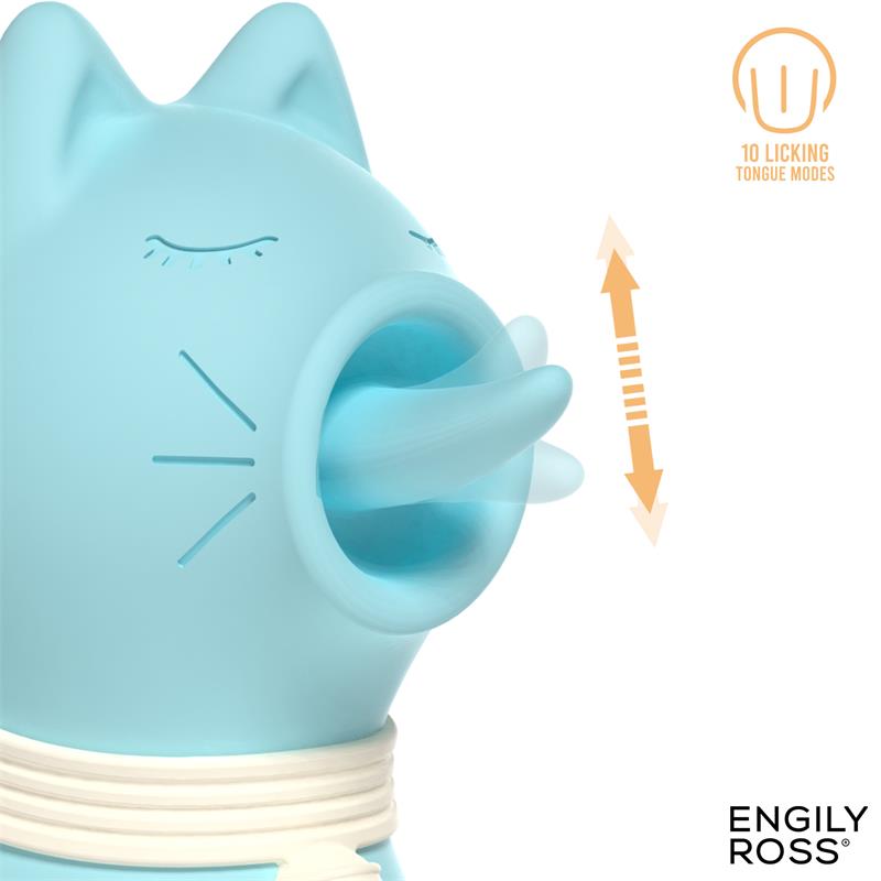 Meow Masajeador con Lengua Licking