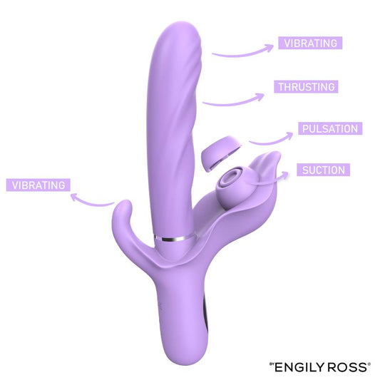 Apollo Vibrador con Thrusting Tapping y Succion